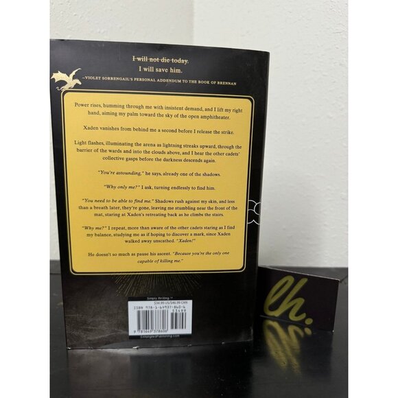 TARGET EXCLUSIVE - Onyx Storm Deluxe Limited Collector's Edition HARDCOVER - Picture 4 of 4